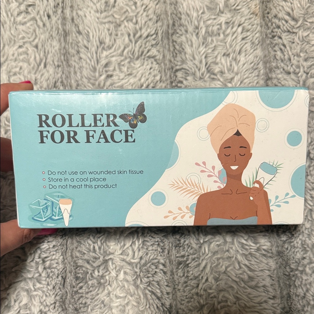 Facial Roller for Women - Blue